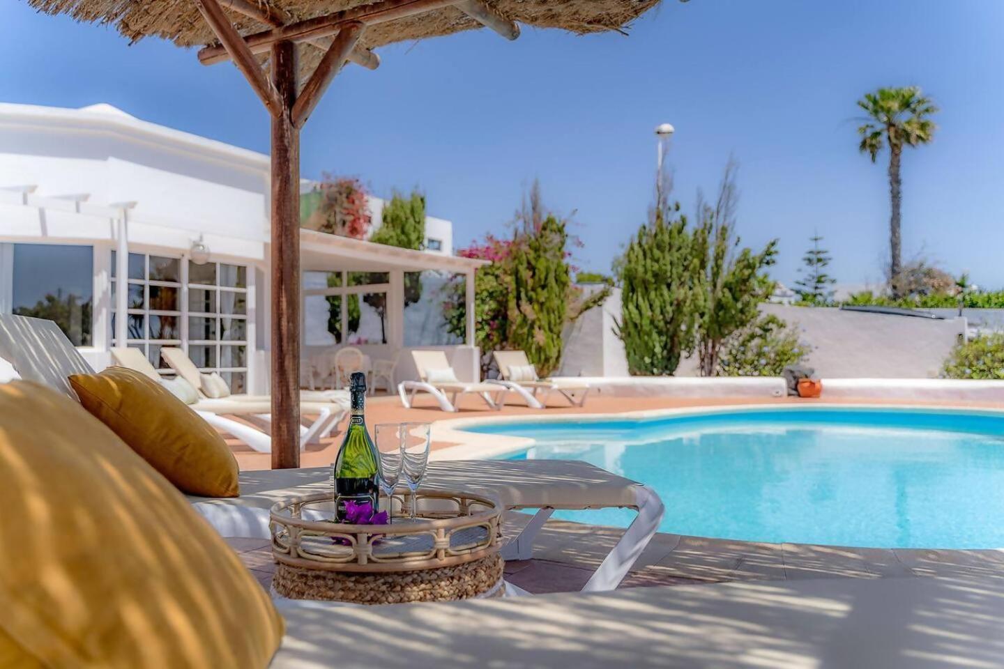 Amazing 3 Bedroom Ocean View With Pool Tías Exterior foto